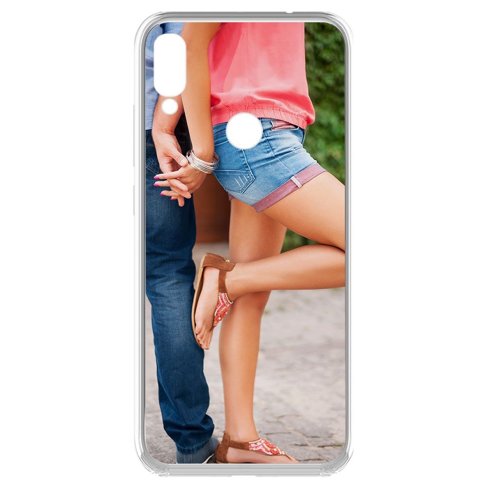 фото Чехол-накладка krutoff clear case босоножки женские для xiaomi redmi note 7