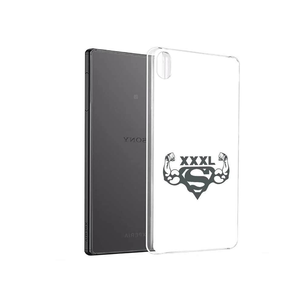 

Чехол MyPads Tocco для Sony Xperia X Performance бодибилдинг супермен (PT28977.239.237), Прозрачный, Tocco