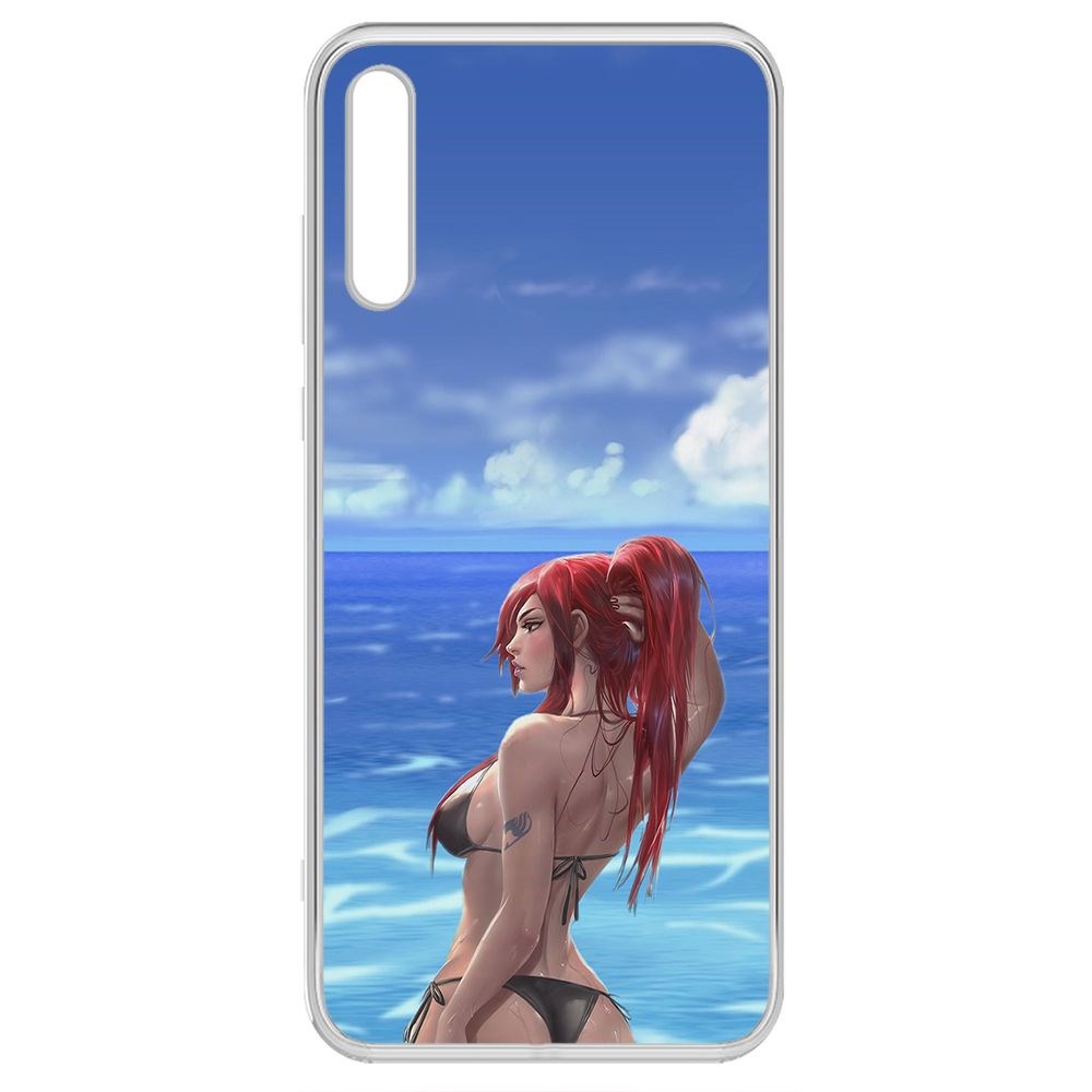 

Чехол-накладка Krutoff Clear Case Купальник женский для Honor 30i