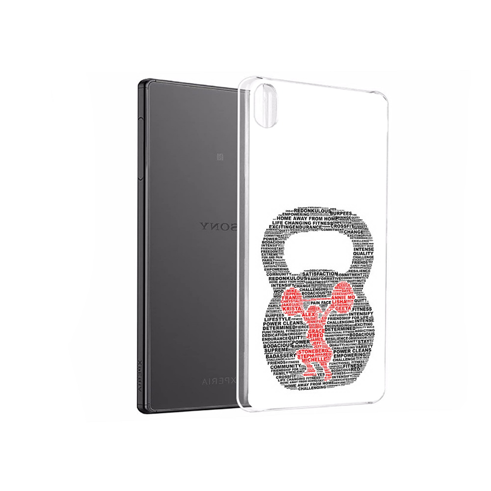 

Чехол MyPads Tocco для Sony Xperia X Performance бодибилдинг гиря из слов, Прозрачный, Tocco