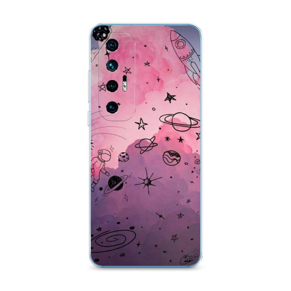 

Чехол Awog на Xiaomi Mi 10S "Радуга планет 3", Разноцветный, 310550-4