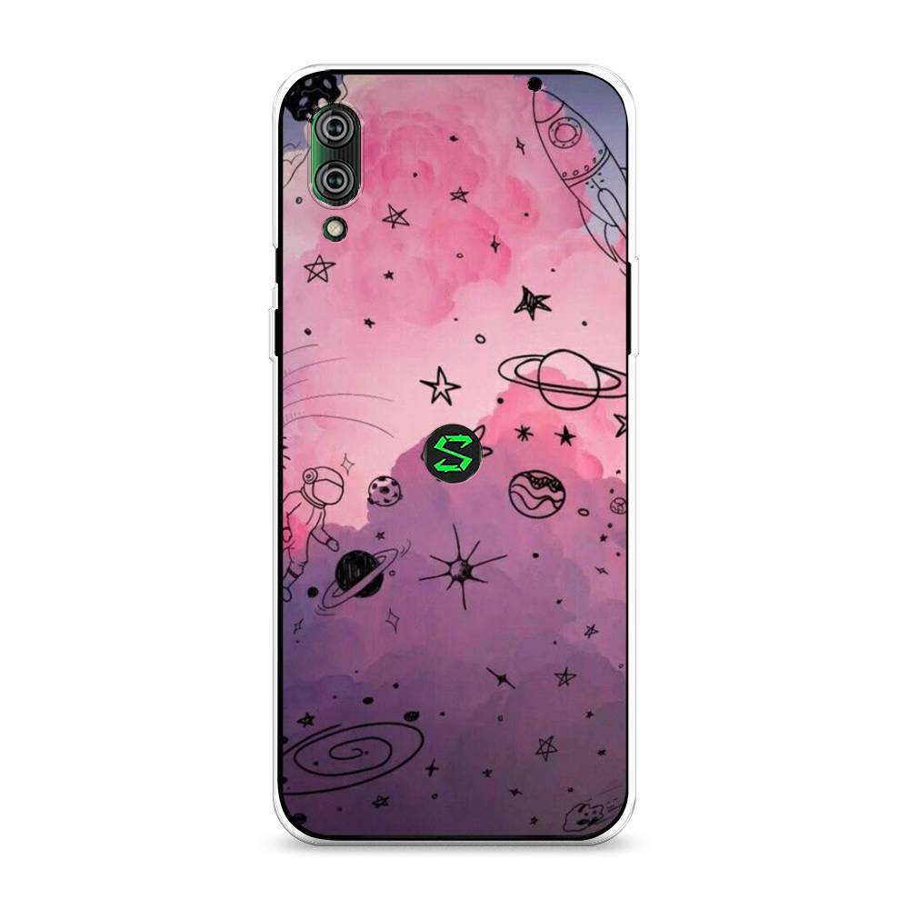 

Чехол Awog на Xiaomi Black Shark 2/2 Pro "Радуга планет 3", Разноцветный, 36450-4