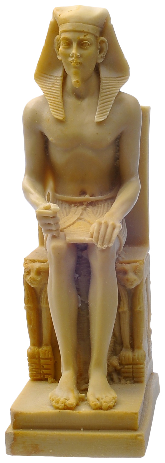 фото Декорация для аквариума benelux аксессуары фараон, пластик, 13х8х24 см