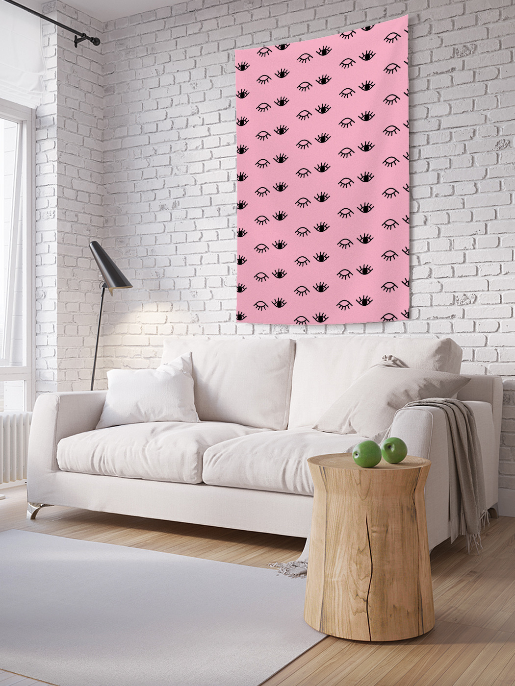 

Вертикальное фотопанно на стену JoyArty Подмигивающие глаза 150x200 см, Подмигивающие глаза