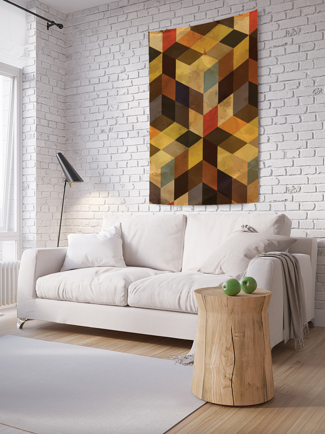 

Вертикальное фотопанно на стену JoyArty Винтажное 3Д 150x200 см, Винтажное 3Д