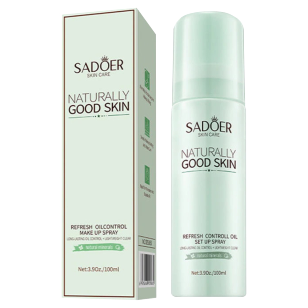 Спрей для фиксации макияжа Sadoer Увлажняющий Oil Control 100 мл beautyblender освежающий спрей для фиксации макияжа 50 мл