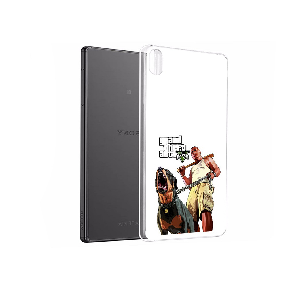

Чехол MyPads Tocco для Sony Xperia X Performance GTA грозная собака (PT28977.239.18), Прозрачный, Tocco