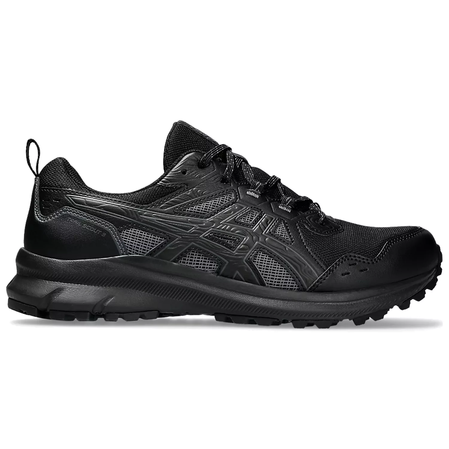 

Спортивные кроссовки унисекс Asics TRAIL SCOUT 3 черные 42 EU, Черный, TRAIL SCOUT 3