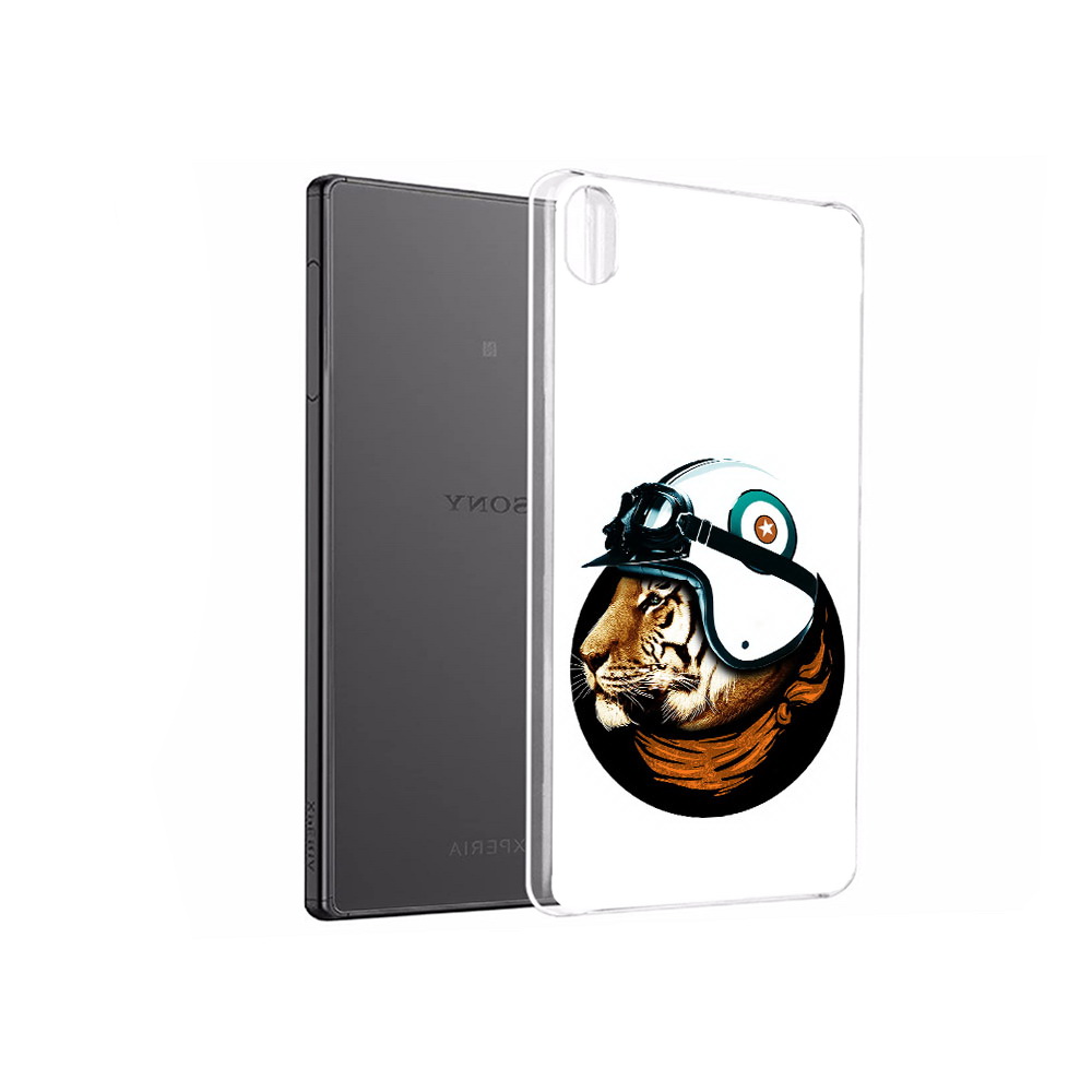 

Чехол MyPads Tocco для Sony Xperia X Performance Тигр в шлеме (PT28977.239.171), Прозрачный, Tocco