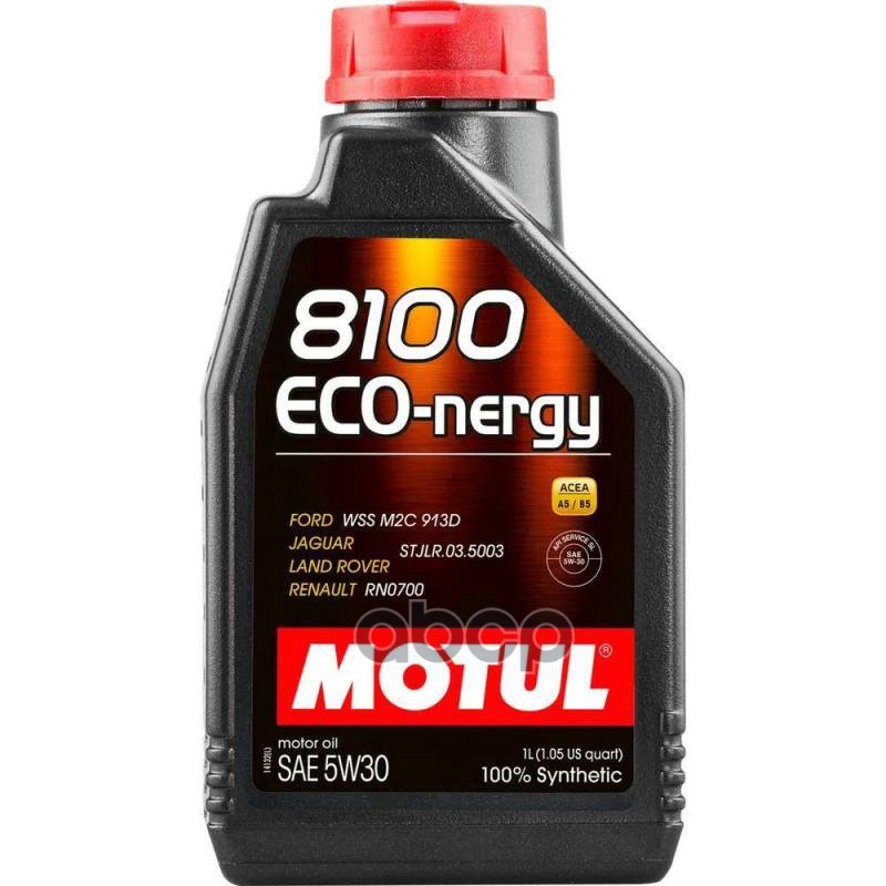 

Масло motul 5w30 8100 eco-nergy api sl/cf 1л син 102782/111685