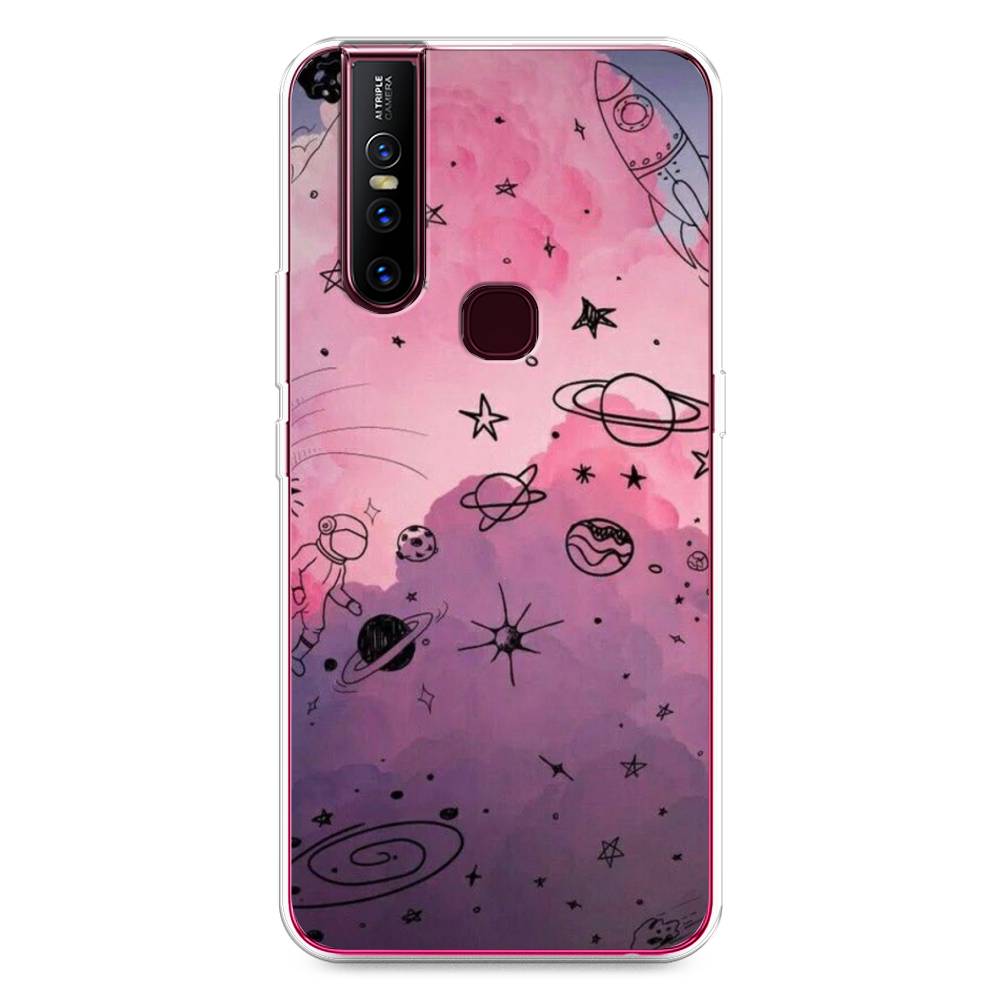

Чехол Awog на Vivo V15 "Радуга планет 3", Разноцветный, 261050-4