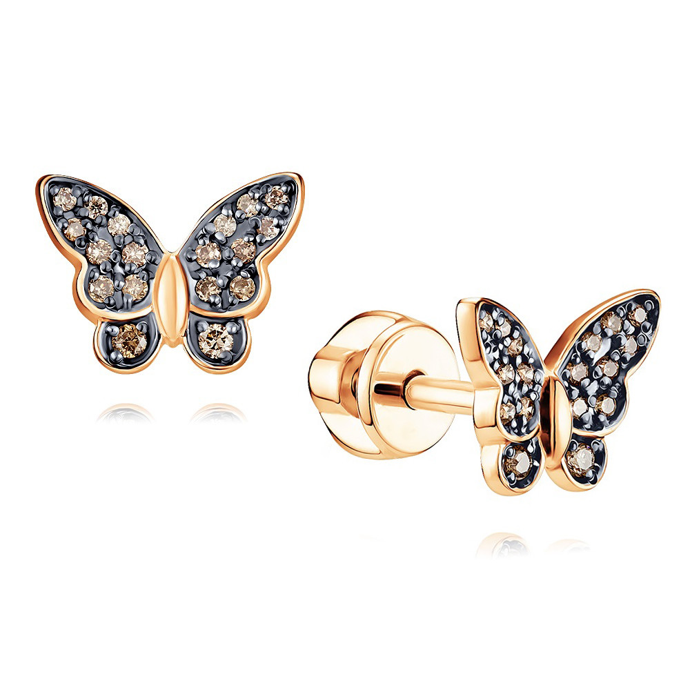 

Серьги из красного золота с бриллиантом ADAMAS 21037800/01-А50ДЧ-425, 21037800/01-А50ДЧ-425
