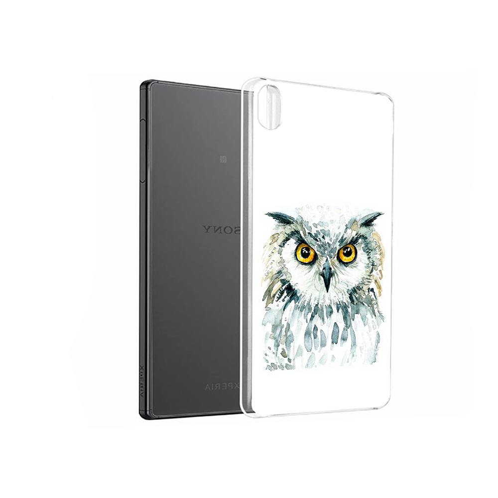 

Чехол MyPads Tocco для Sony Xperia X Performance Серьезная сова (PT28977.239.156), Прозрачный, Tocco