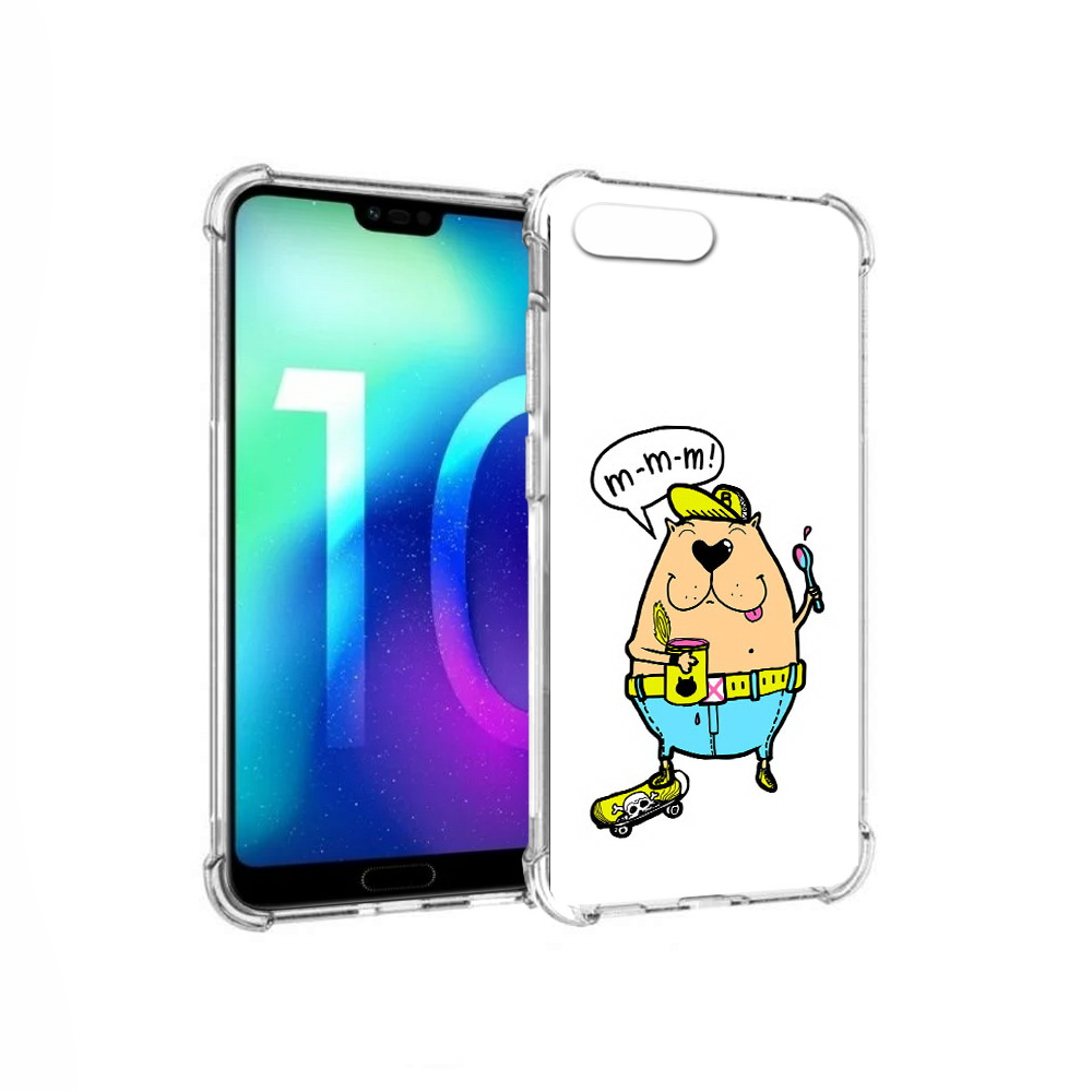 

Чехол MyPads Tocco для Huawei Honor 10 Бобр (PT142657.34.30), Прозрачный, Tocco