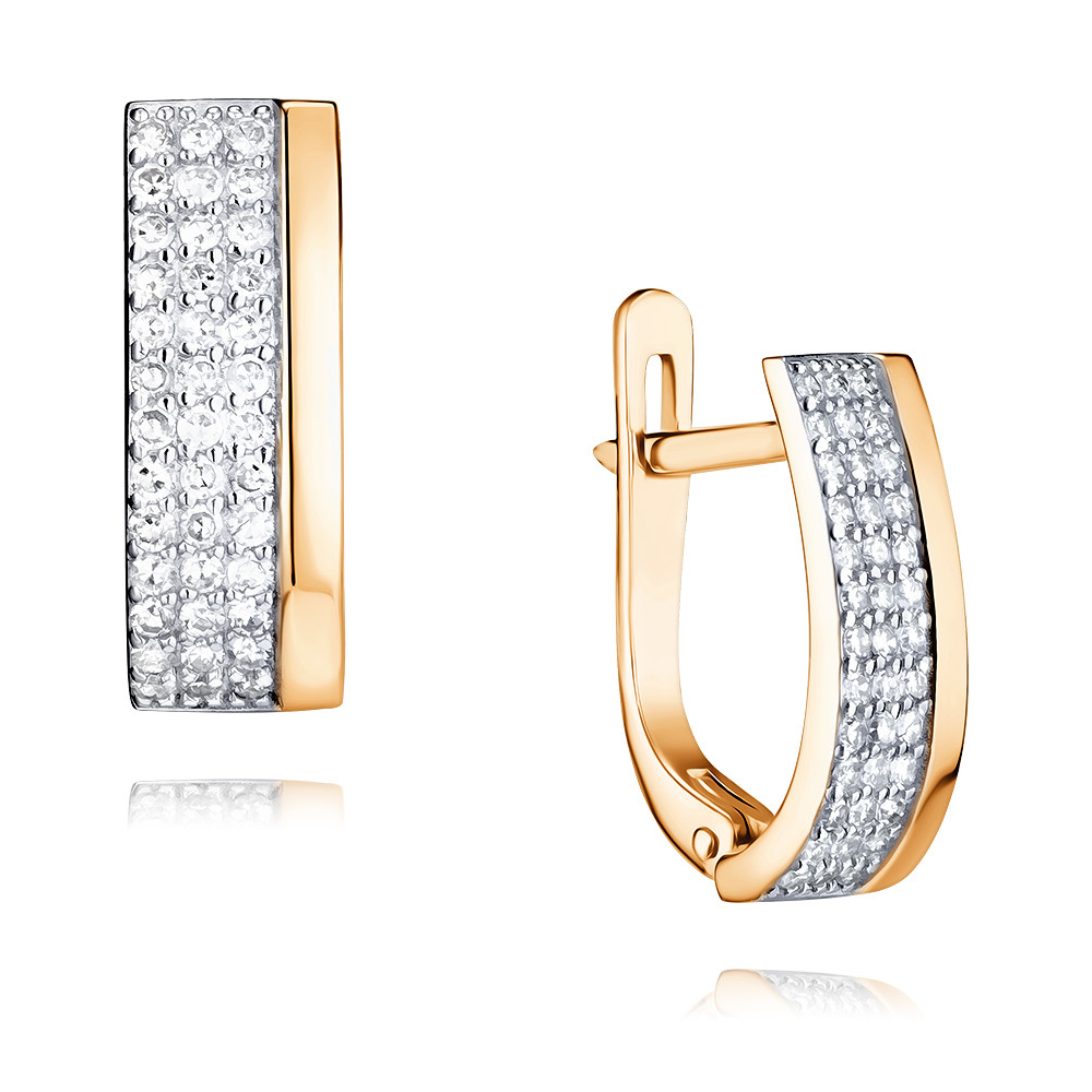 

Серьги из красного золота с бриллиантом ADAMAS 24037762/01-А50Д-41, 24037762/01-А50Д-41