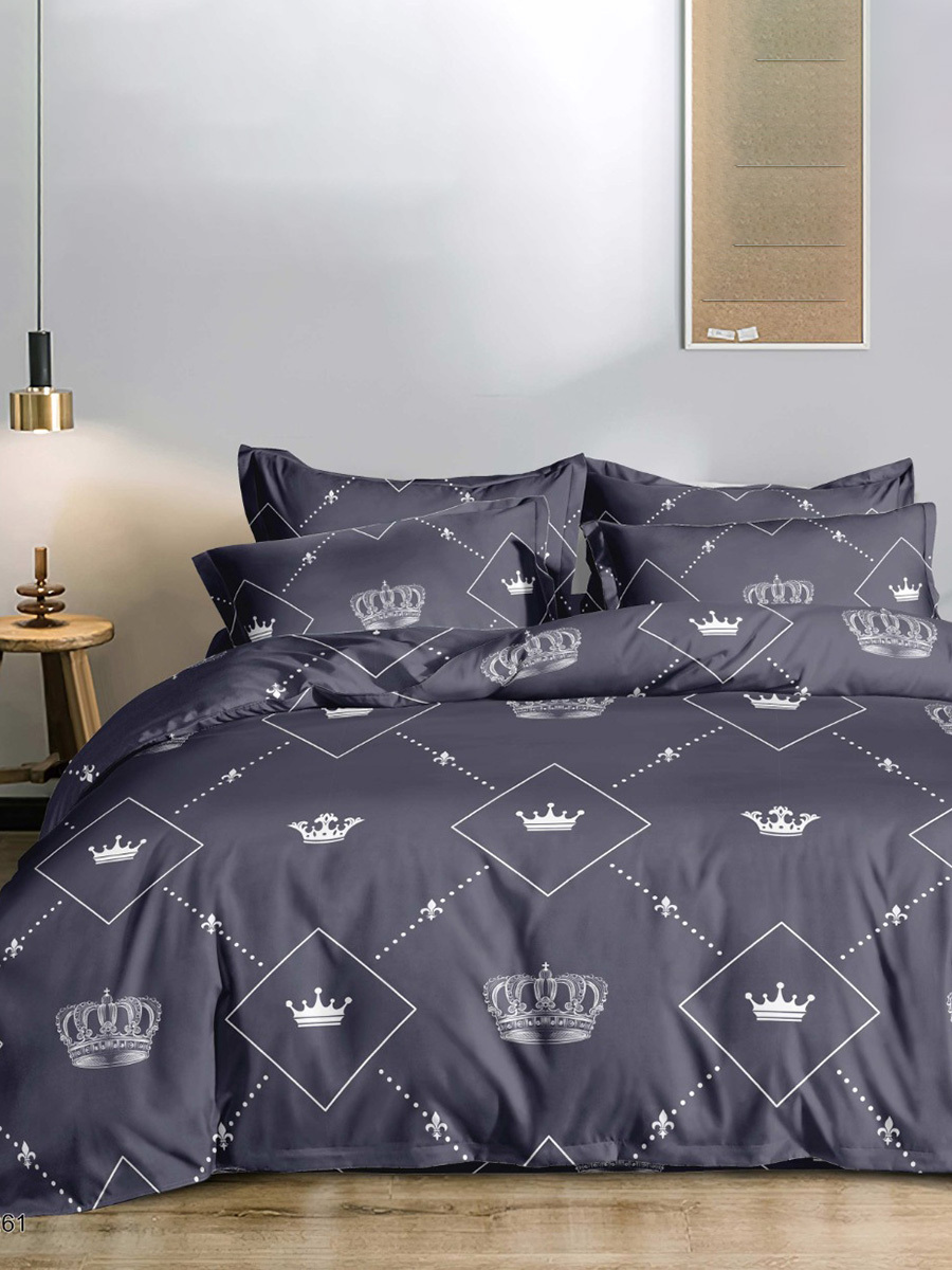 

Постельное белье Simple House "Corona" 1,5-сп на молнии