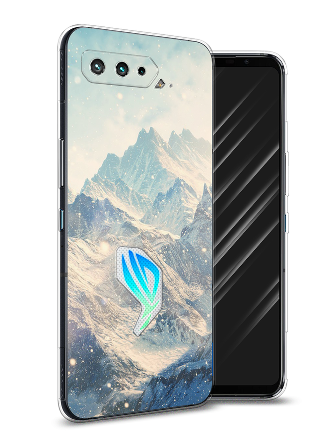 

Чехол Awog на Asus ROG Phone 5 "Горы 4", Голубой, 44250-4