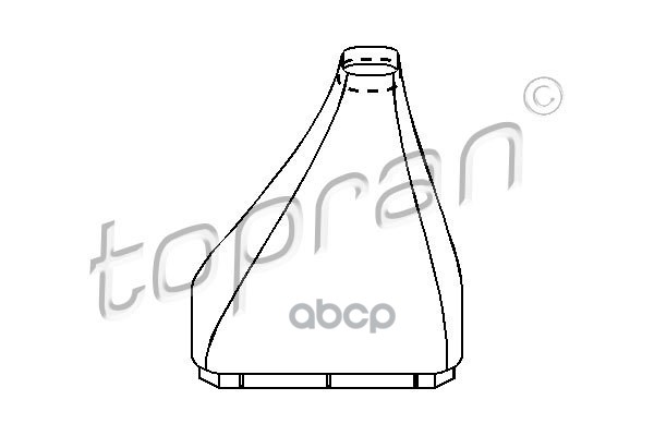 Чехол Рычага Переключения Передач (Замена Для Hp-205860755) topran 205860001