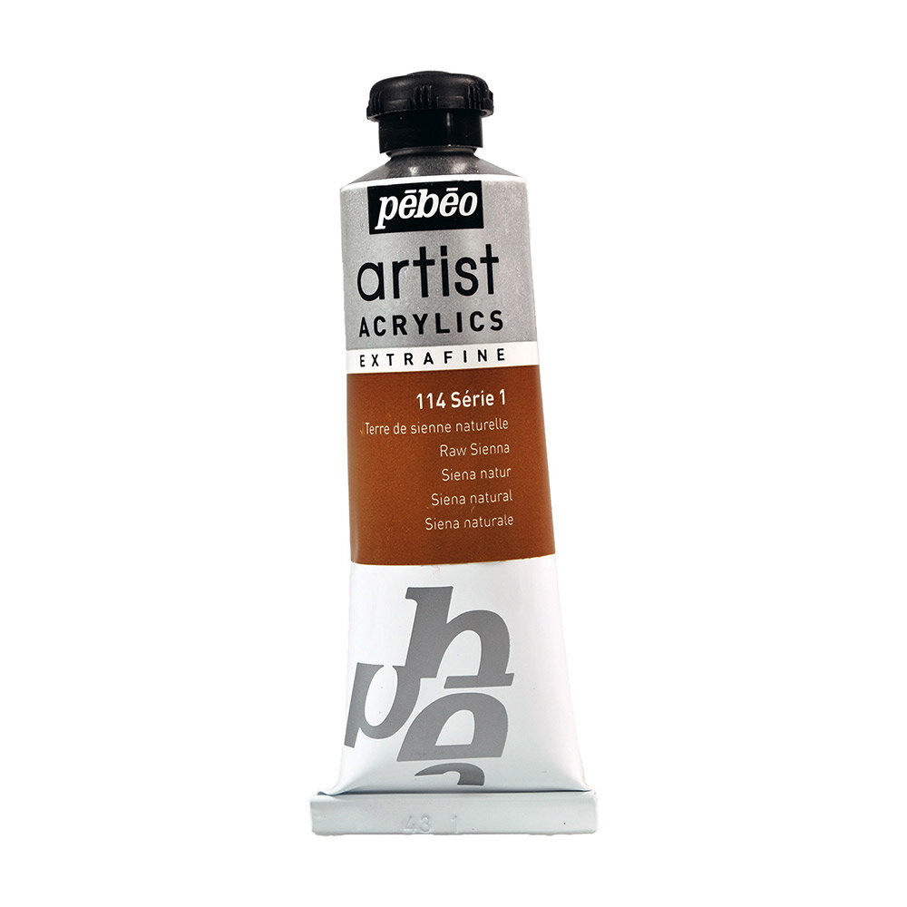 Краски акриловые PEBEO Artist Acrylics extra fine 1 37 мл 906-114 сиена натуральная 839₽