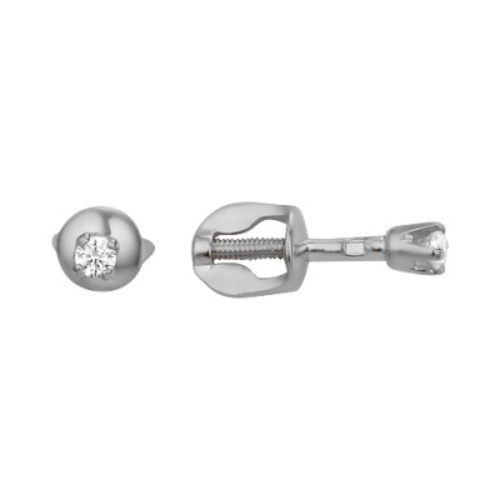 

Серьги из серебра Golden Eagle С-3135-Р, фианит, С-3135-Р