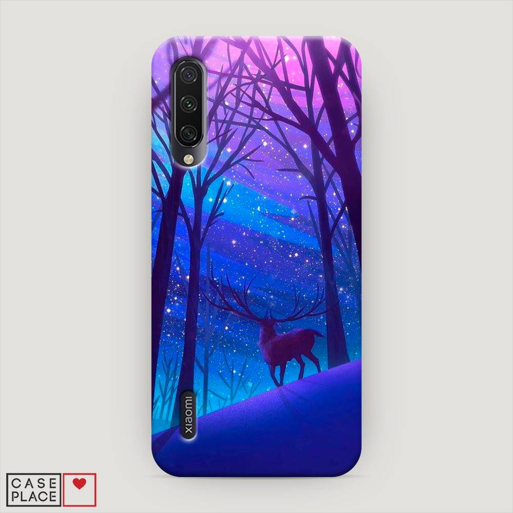 

Пластиковый чехол "Северный олень" на Xiaomi Mi A3, 36020-1