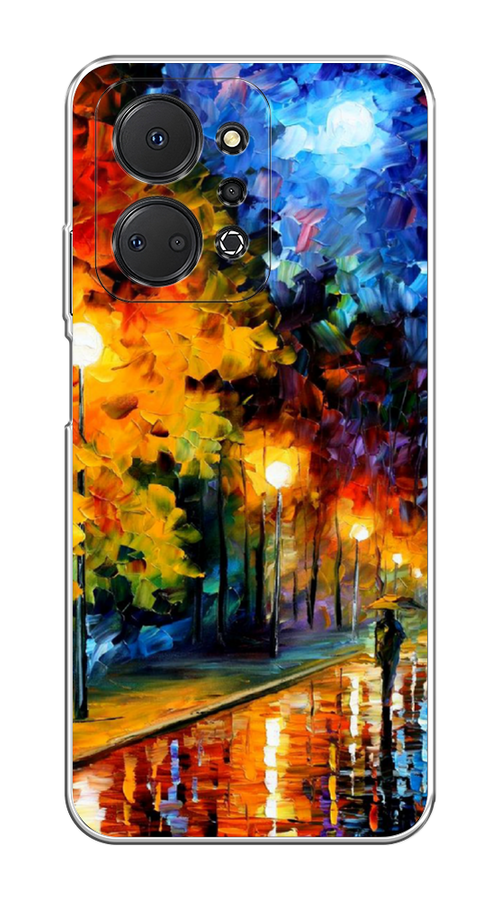 

Чехол на Honor X7A/X7A Plus "Безлюдная улочка", Оранжевый;желтый;синий, 6120650-1