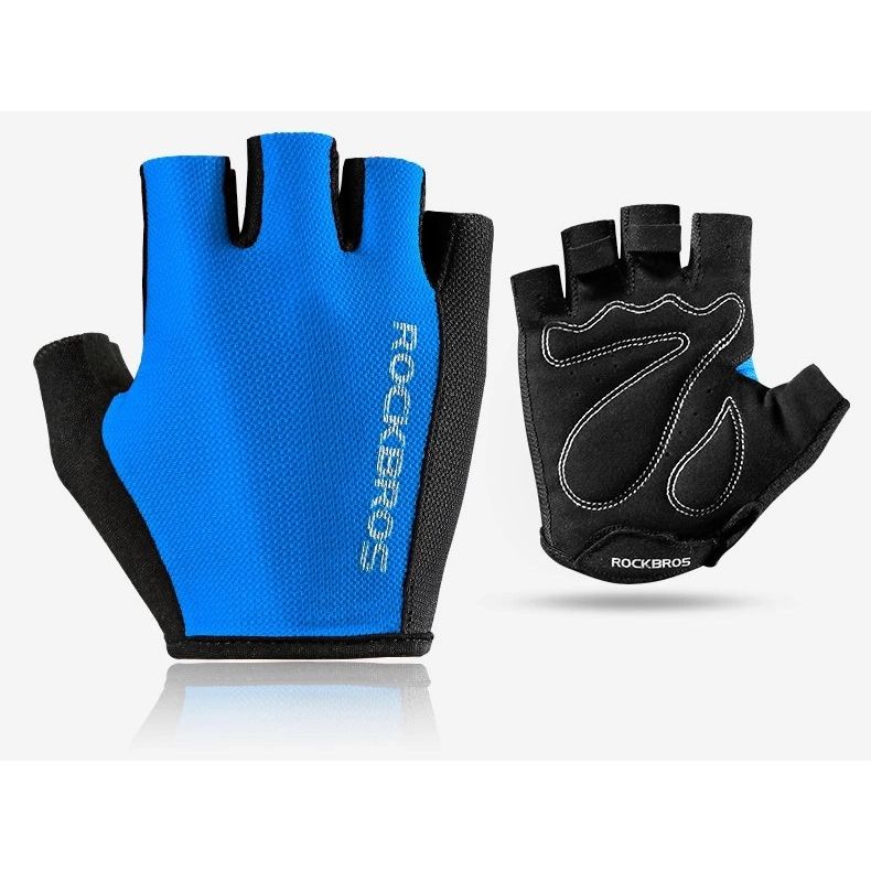 

Перчатки велосипедные / перчатки спортивные RockbrosS099, цвет синий, XL (8,5), S099