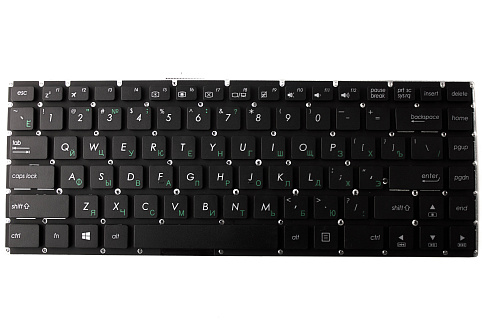 

Клавиатура для Asus E402MA Черная p/n: NB15-402E-US