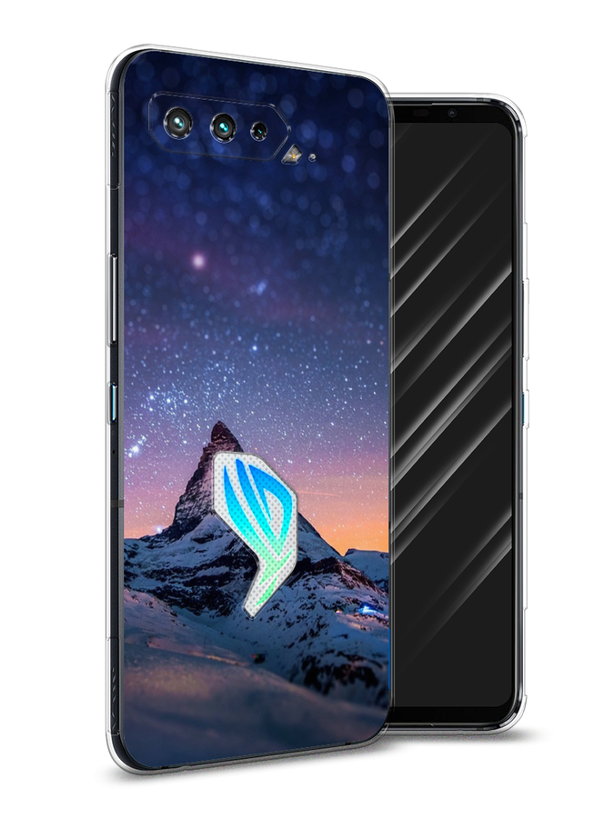 

Чехол Awog на Asus ROG Phone 5 "Ночные пейзажи 5", Фиолетовый, 44250-4