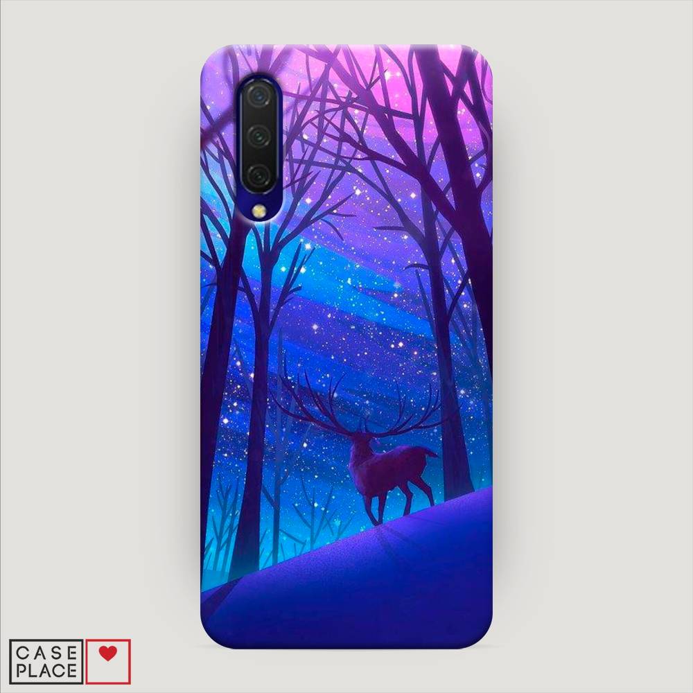

Пластиковый чехол "Северный олень" на Xiaomi Mi 9 Lite, 36720-1