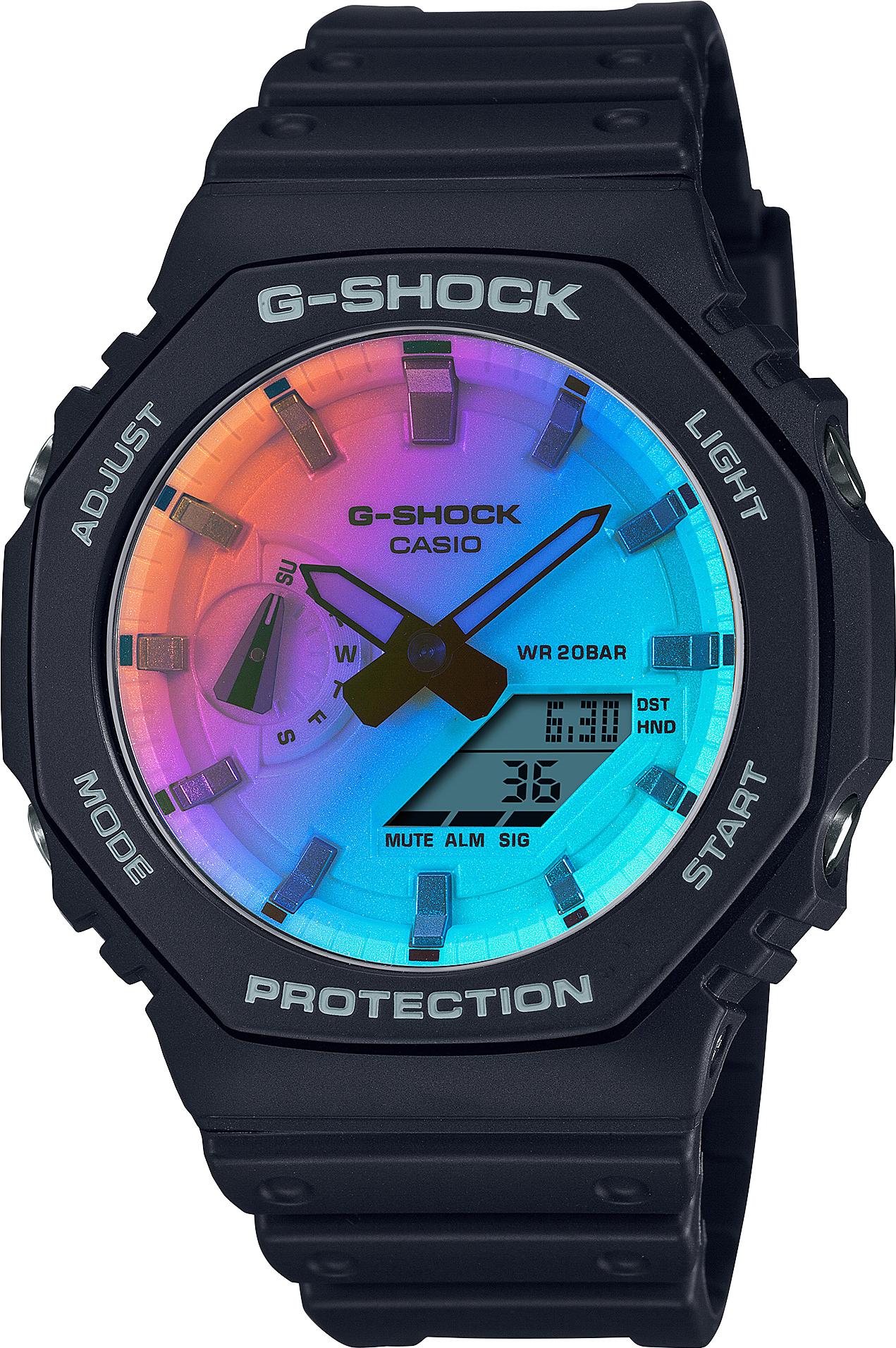 

Наручные часы Casio G-Shock GA-2100SR-1A, GA-2100SR-1A