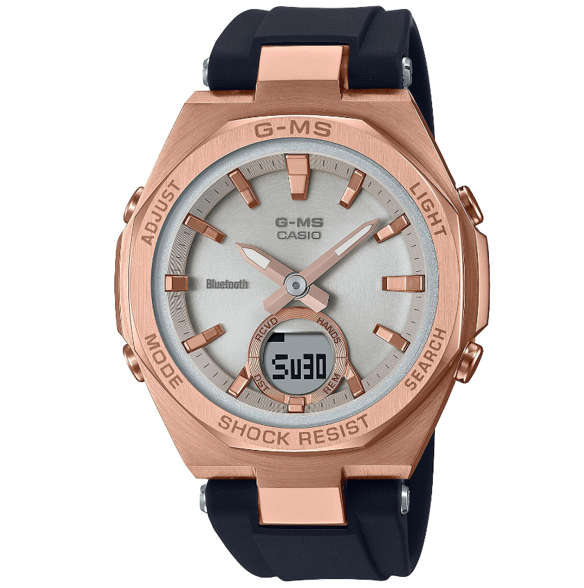 

Наручные часы женские Casio MSG-B100G-1A черные, MSG-B100G-1A