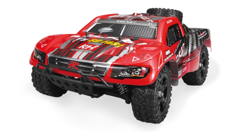 Радиоуправляемая машинка Remo Hobby Rocket 4WD RH1621 1:16, красный радиоуправляемая машинка remo hobby rocket шорт корс 4wd 1 16 rh1621 красный