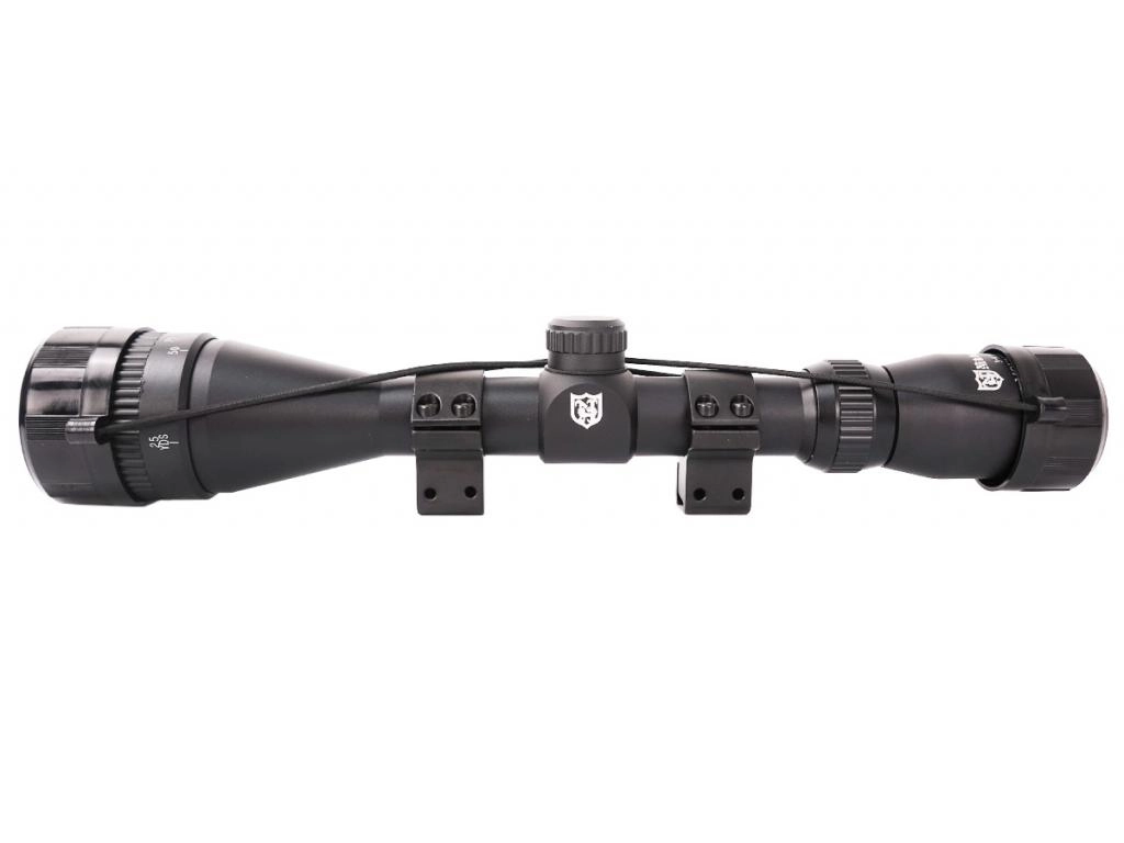 Оптический прицел Nikko Stirling Mountmaster 3-9x40 AO, halfmil-dot, без подсветки, кольца