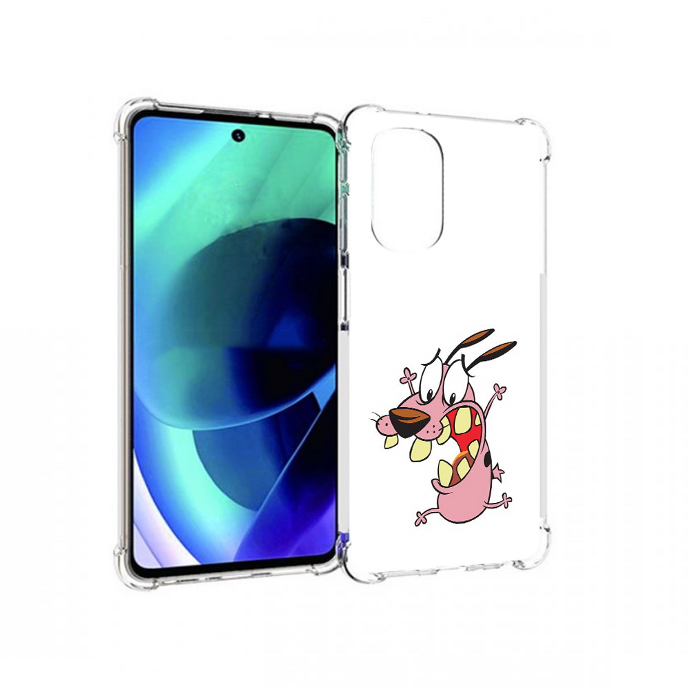 

Чехол MyPads Tocco для Motorola Moto G51 зубастый бобик (PT227078.365.371), Прозрачный, Tocco