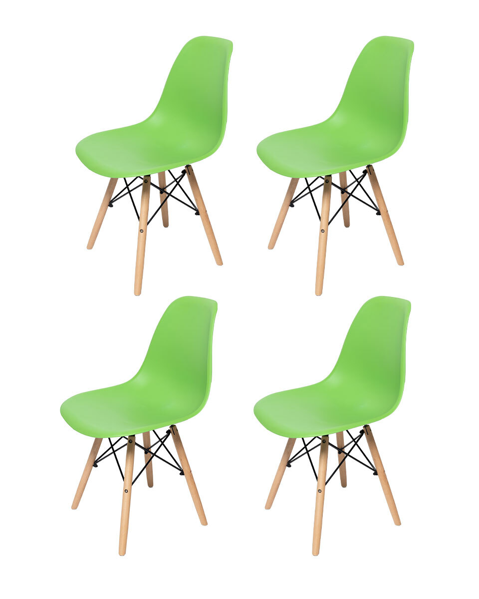 

Комплект стульев 4 шт. La Room SC - 001, зеленый, SC - 001