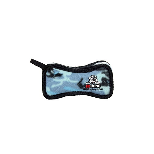Супер-прочная Tuffy Игрушка для собак Кость, широкая, голубой камуфляж