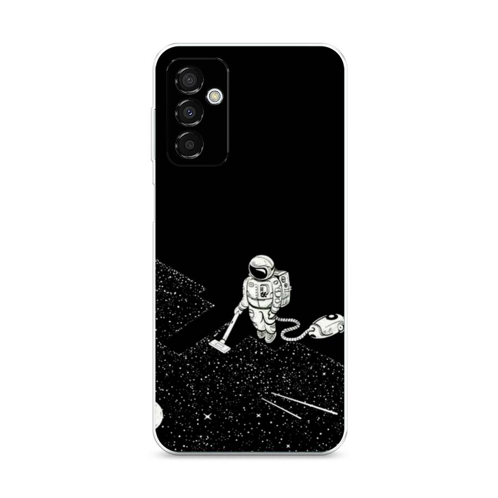фото Чехол awog "космонавт с пылесосом" для samsung galaxy m23 5g