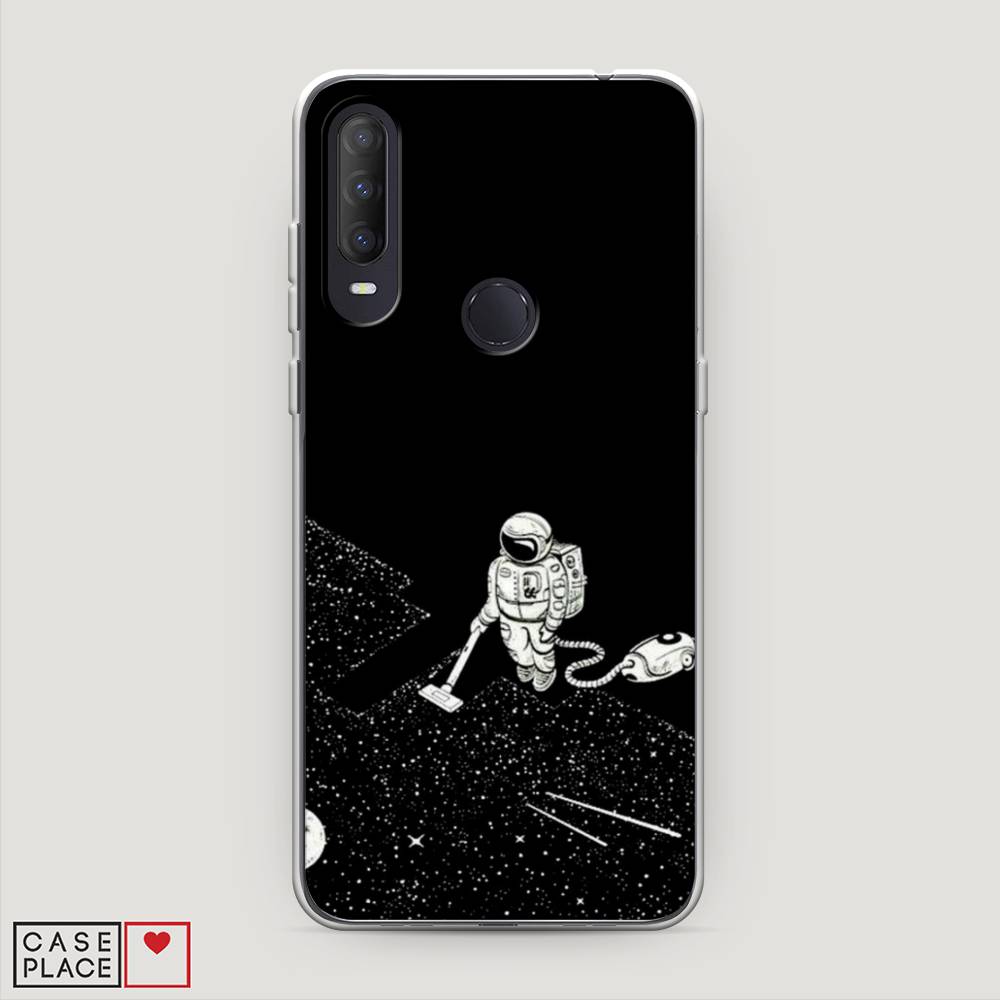 фото Чехол awog "космонавт с пылесосом" для alcatel 1s (2020)