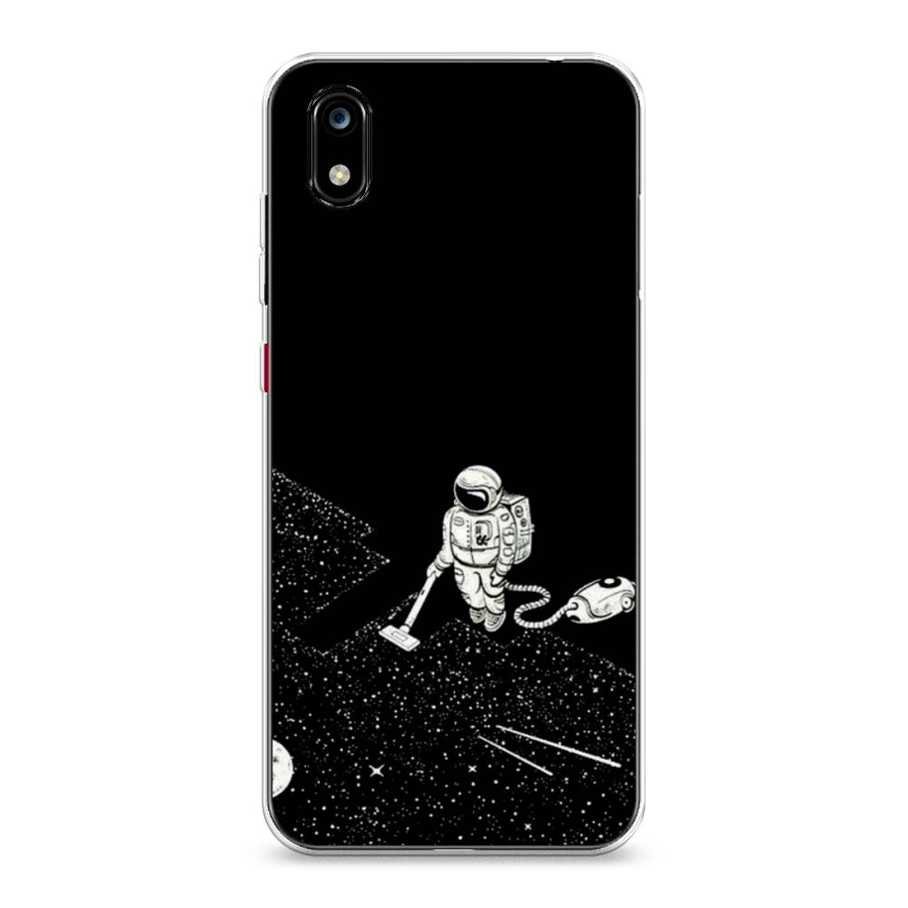 фото Чехол awog "космонавт с пылесосом" для zte blade a7 2019