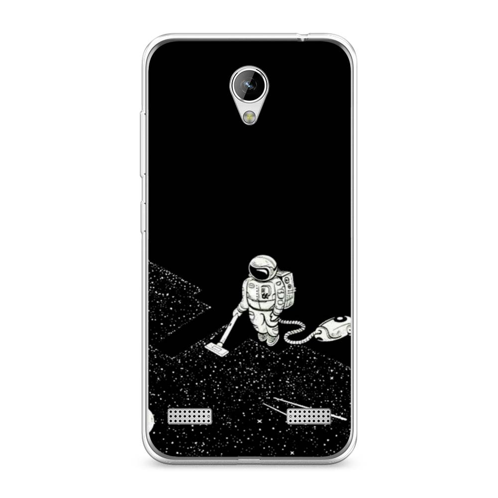 фото Чехол awog "космонавт с пылесосом" для zte blade a520