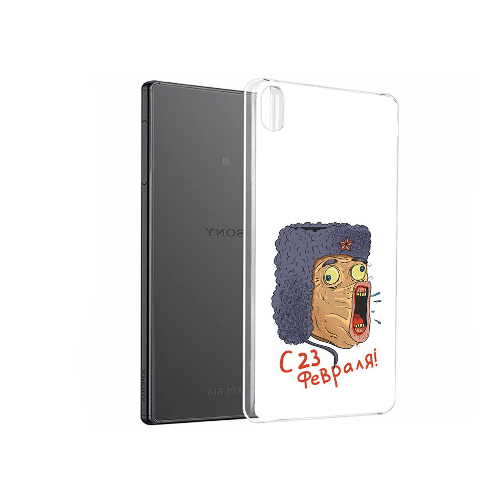

Чехол MyPads Tocco для Sony Xperia X Performance 23 февраля смешная эмоция, Прозрачный, Tocco