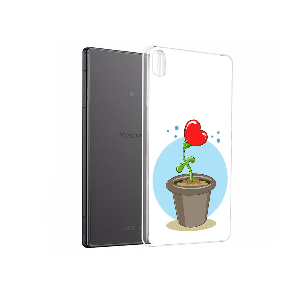 

Чехол MyPads Tocco для Sony Xperia X Performance Растение любви 14 февраля, Прозрачный, Tocco
