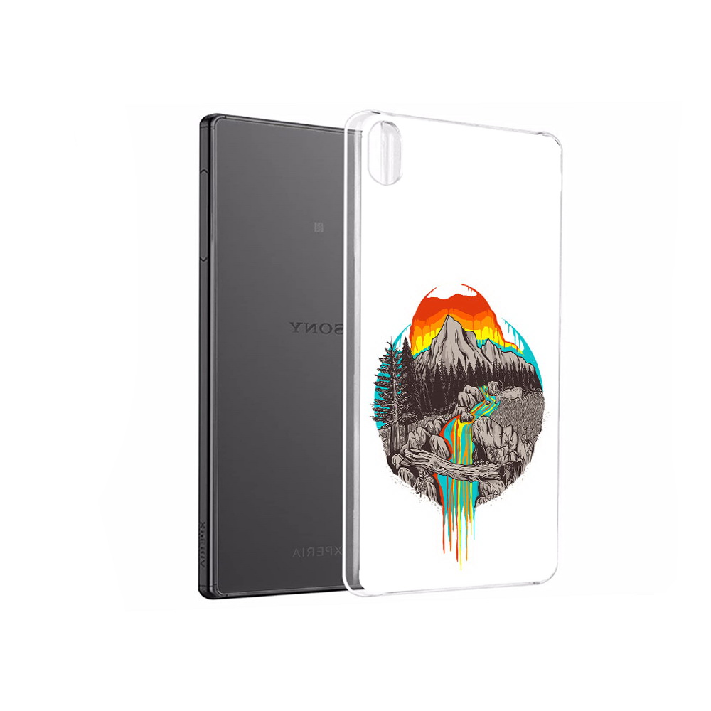 

Чехол MyPads Tocco для Sony Xperia X Performance Радужный водопад (PT28977.239.144), Прозрачный, Tocco