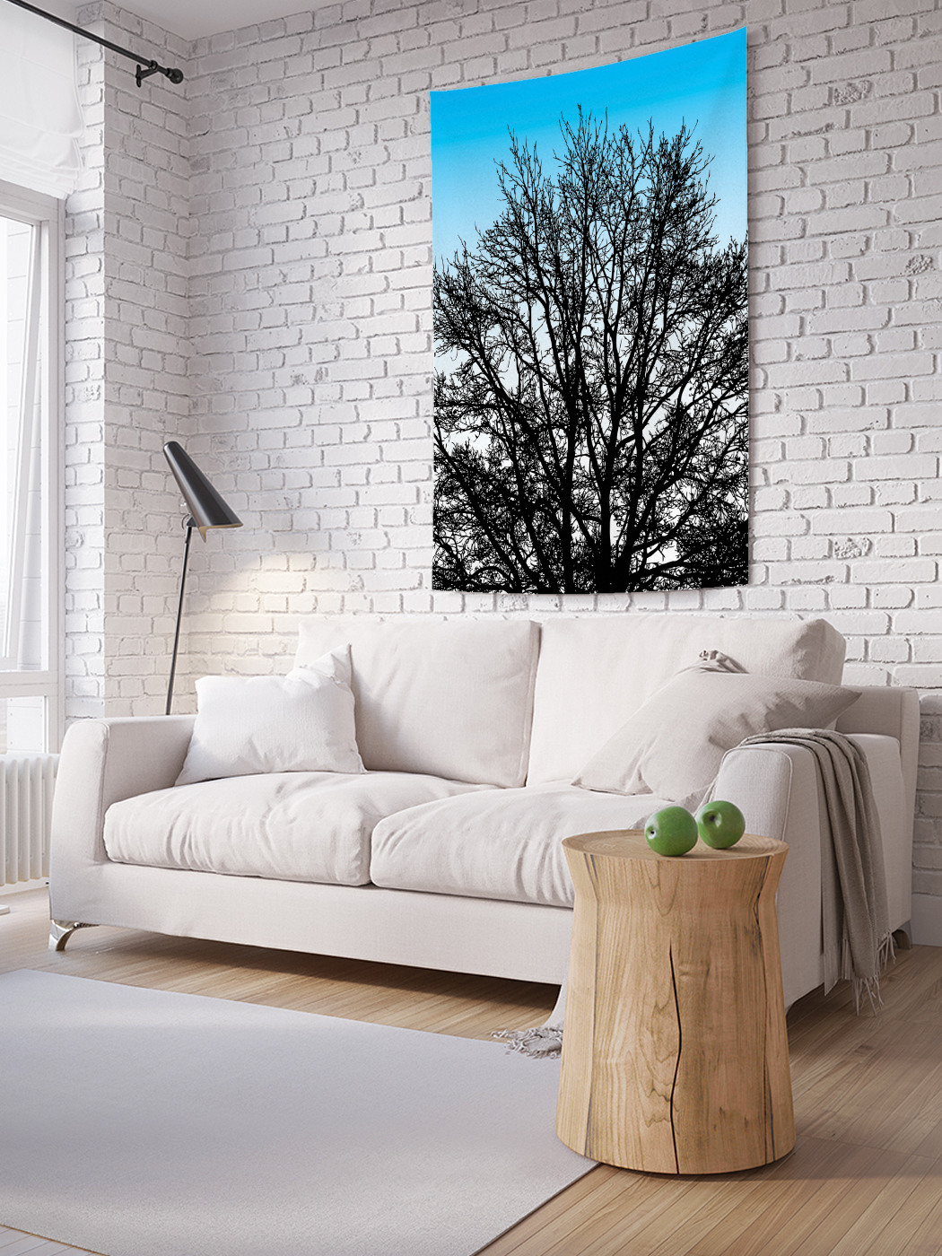 

Вертикальное фотопанно на стену JoyArty Ветвистое дерево 150x200 см, Ветвистое дерево