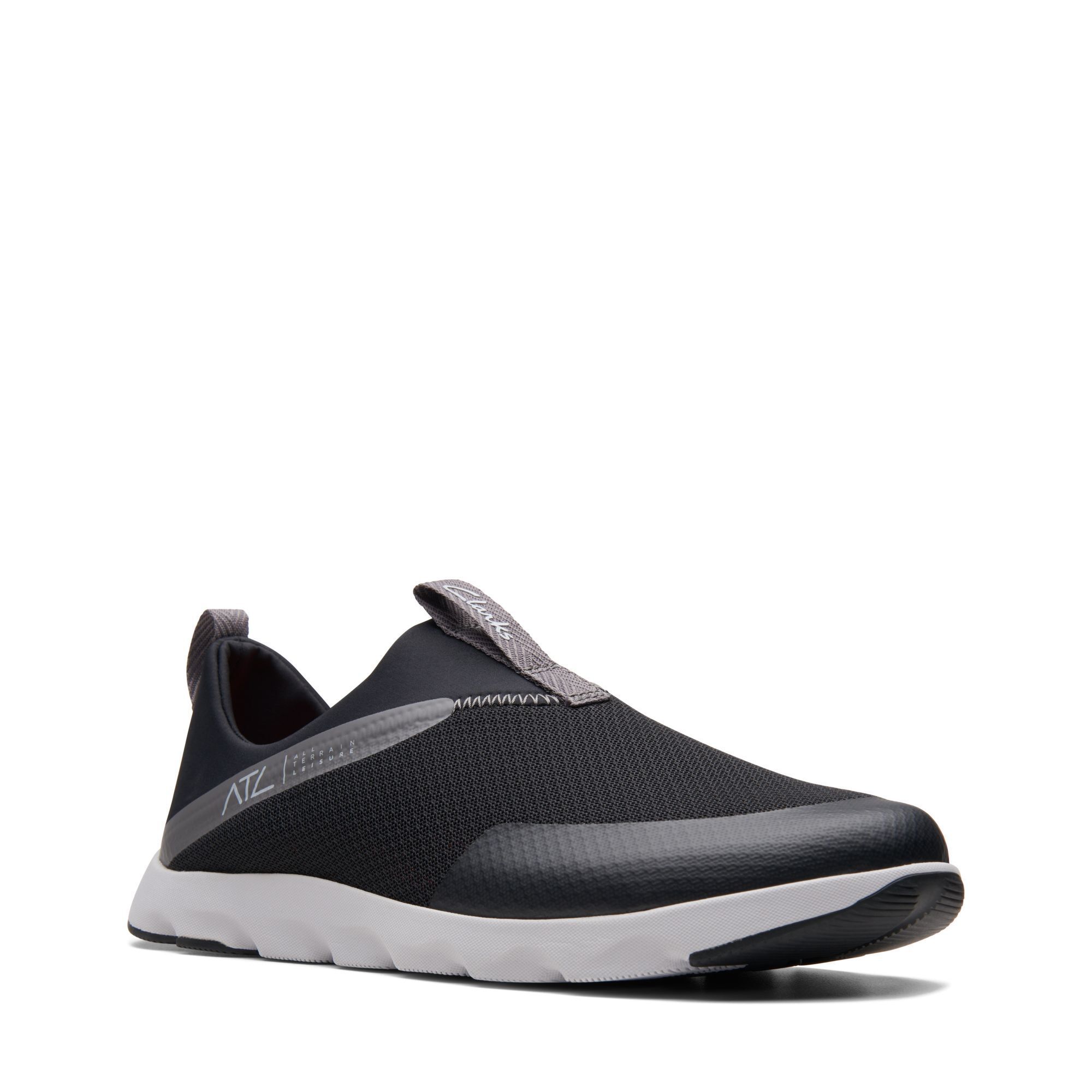 

Кроссовки мужские Clarks 26170552 черные 44.5 EU, Черный, 26170552