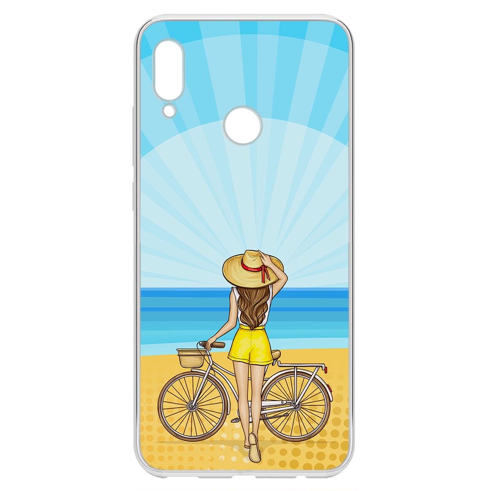 фото Чехол-накладка krutoff clear case шорты женские для honor 10 lite
