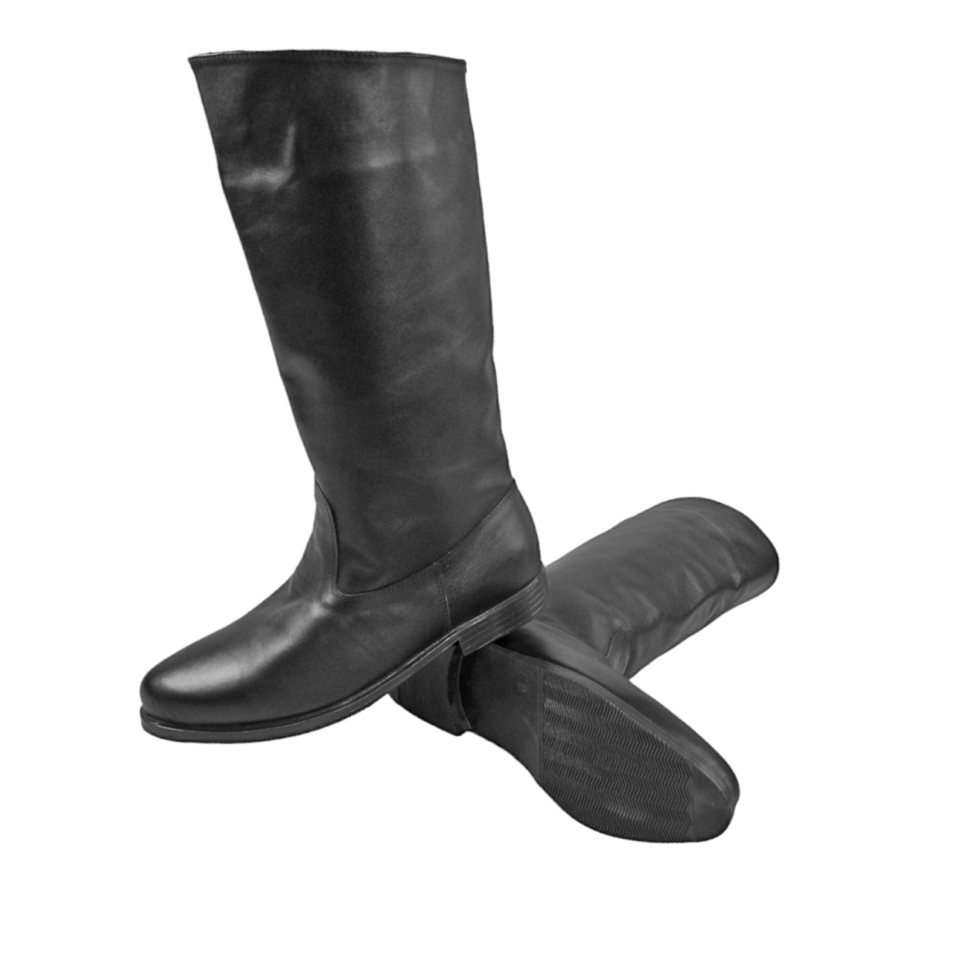 

Сапоги мужские NoBrand 02050004 черные 45 RU, Черный, 02050004