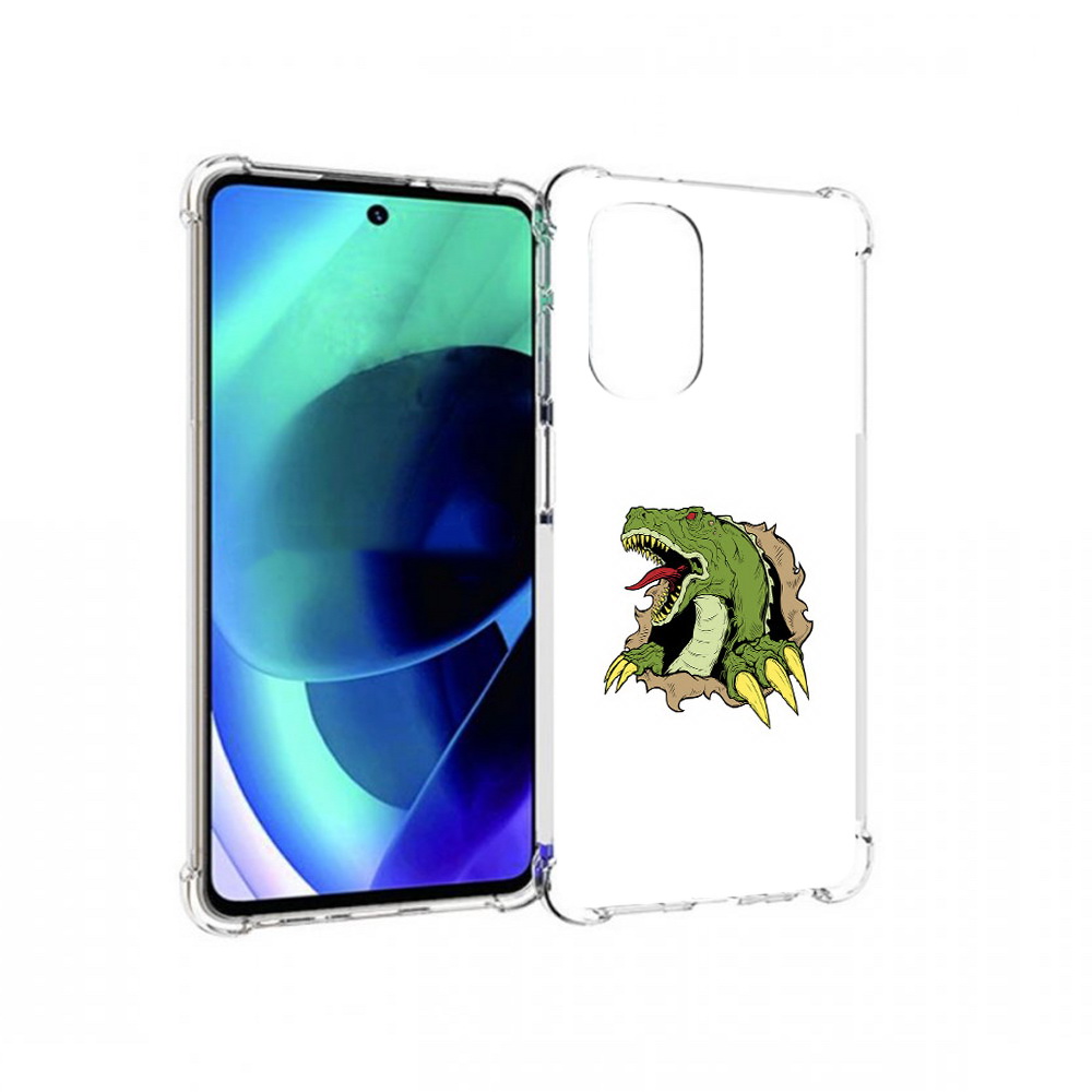 

Чехол MyPads Tocco для Motorola Moto G51 годзила (PT227078.365.290), Прозрачный, Tocco