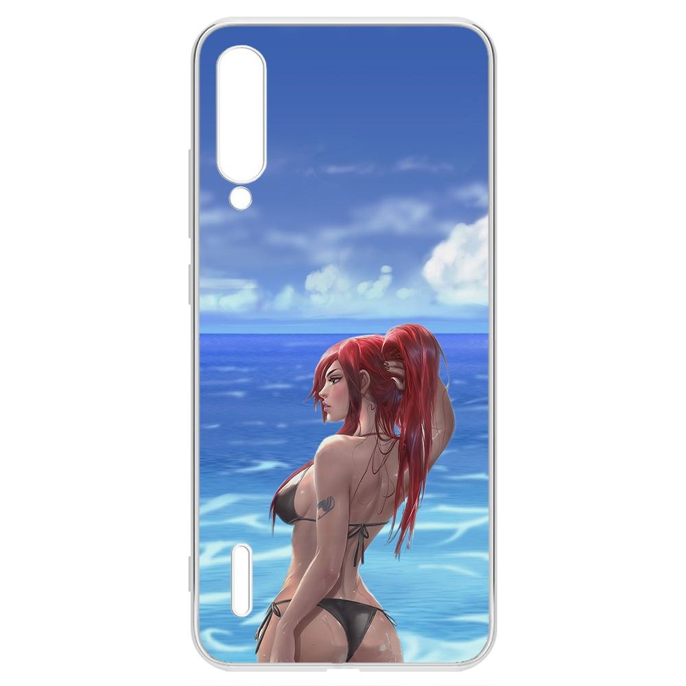

Чехол-накладка Krutoff Clear Case Купальник женский для Xiaomi Mi 9 Lite